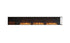 Ecosmart Fire Flex 140RC.BXL Right Corner Fireplace Insert - Black Finish / Stainless Steel Burner - ESF.FX.140RC.BXL